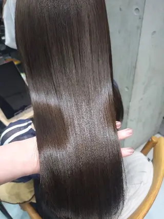 ロング カラー ヘアアレンジ/柔らか 艶カラー/AKARIのヘアスタイル