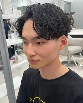 パーマ メンズ 🍐シャドウパーマ メンズ特化/守岡🍐のヘアスタイル