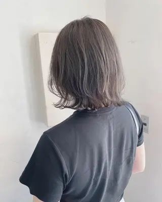 ミディアム レイヤーカット✂️ 横浜No1♡下鳥翔子のヘアスタイル