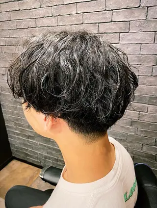ショート メンズ 🌟夜から通える🌟 メンズ専門店長RENのヘアスタイル