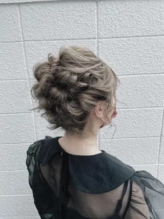 ヘアアレンジ ame eyelash&hairmake所属・大石 佳菜のマツエク・マツパデザイン