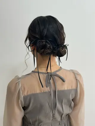 セミロング 鷲見 望のヘアスタイル