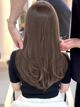 ロング カラー 北間 寛哉のヘアスタイル