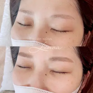 アイブロウ プライベートサロン Linoaのマツエク・マツパデザイン