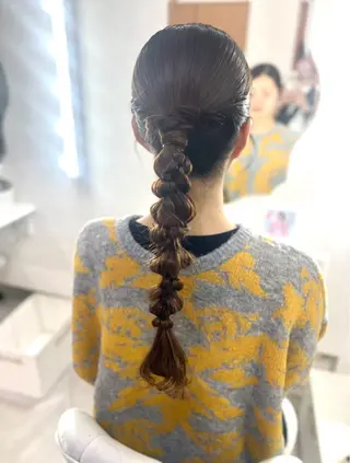 ロング ヘアセット/金山 佐野 妃都美のヘアスタイル