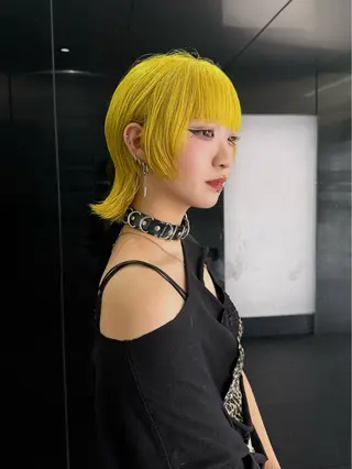 ショート カラー ケアブリーチ特化✨/ 艶カラー/エクステのヘアスタイル