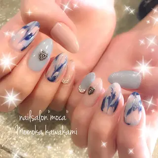 ショート ミディアム セミロング ロング カラー パーマ ヘアアレンジ キッズ ネイル マツエク・マツパ 川上 桃果のネイルデザイン