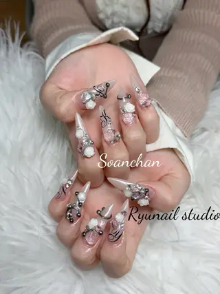 ネイル Ryunail所属・Ryu Nail NekoChanのネイルデザイン