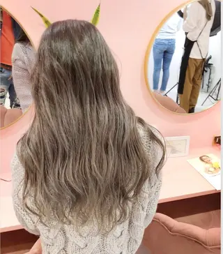ロング カラー プル艶職人/ にしものヘアスタイル