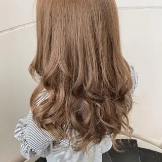 セミロング カラー 奥野 貴哉のヘアスタイル