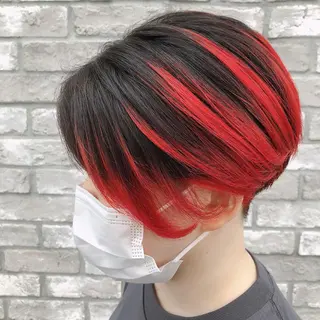 ショート カラー 我妻修三 /エレノア船橋店のヘアスタイル