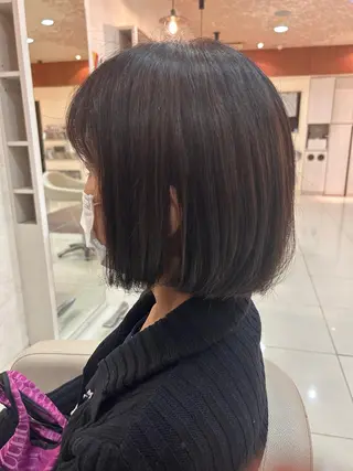 ミディアム RayField かおるのヘアスタイル