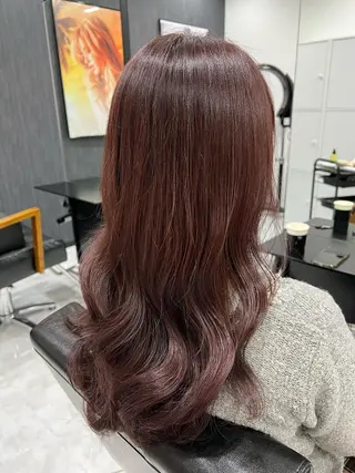 セミロング 透明感カラー🕊️✨ Mayu🦮🩶のヘアスタイル