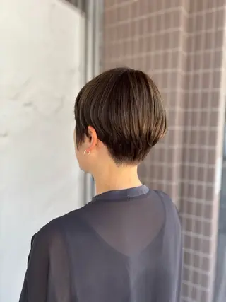 ショート 猪瀬 純子のヘアスタイル