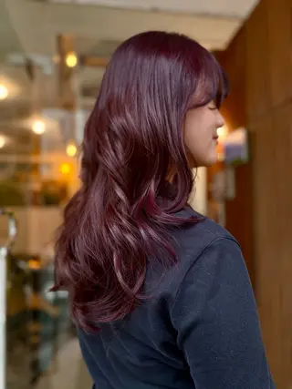 ロング 藤本 豪海のヘアスタイル