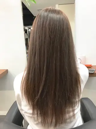 ロング デジタルパーマ💫/ 似合わせカット✂️のヘアスタイル