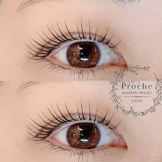 マツエク・マツパ Proche makikoのマツエク・マツパデザイン