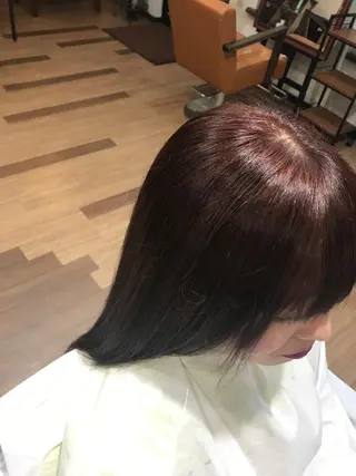カラー 片山 霞のヘアスタイル