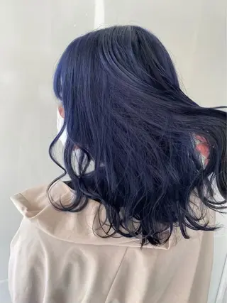 セミロング カラー ダブルカラー/艶髪 🪽minoriのヘアスタイル