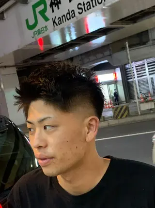 ショート メンズ ひらお あおとのヘアスタイル