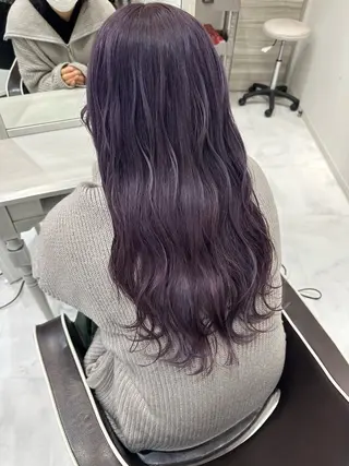 ロング カラー 艶カラー/エクステ/ MIRAI🪽のヘアスタイル