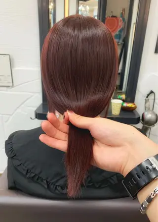 ミディアム カラー 矢野 晃平のヘアスタイル