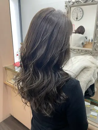 ロング Joliefille 高石店　かすみのヘアスタイル