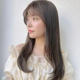 ロング 艶髪ストレート❇️ レイヤー❇️出町光流のヘアスタイル