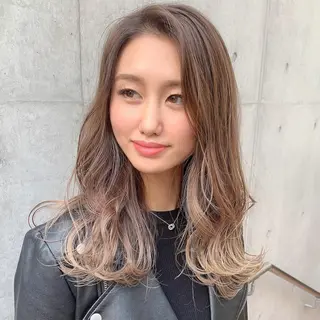 ロング カラー box mico. mutsumiのヘアスタイル