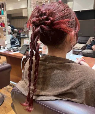 ロング ヘアアレンジ 木村 真奈のヘアスタイル