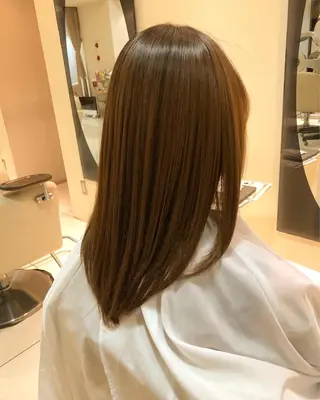ミディアム 坂元 智信のヘアスタイル