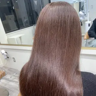 セミロング ワタナベ リリコのヘアスタイル