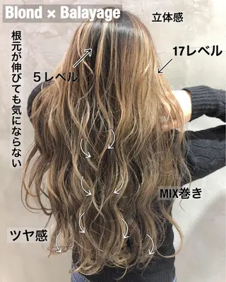 ロング カラー 北間 寛哉のヘアスタイル