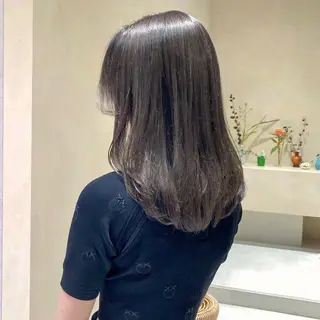 ミディアム カラー MURANAKA RYOのヘアスタイル