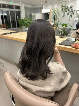 ミディアム つくばUtooe's 石田桃花のヘアスタイル
