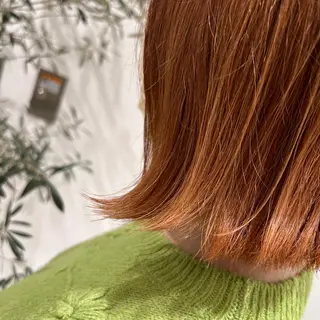 ミディアム カラー ヘアアレンジ 小白井 由美のヘアスタイル