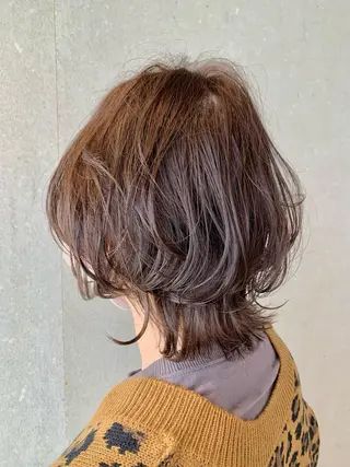 ショート カラー 縮毛矯正×艶カラー /中村勇太のヘアスタイル