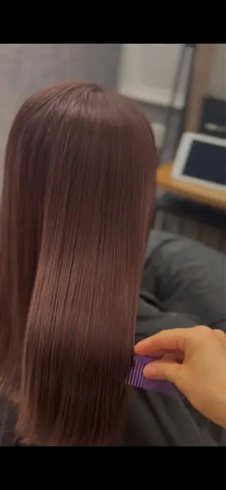 セミロング カラー cocoa船橋🦄 chinamiのヘアスタイル