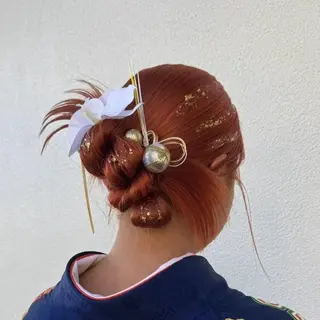 ロング ヘアアレンジ ☪︎レイヤー/ウルフ /ハッシュ☪︎ にこのヘアスタイル