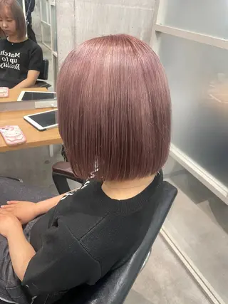 ショート カラー ayano /レイヤー/艶カラーのヘアスタイル