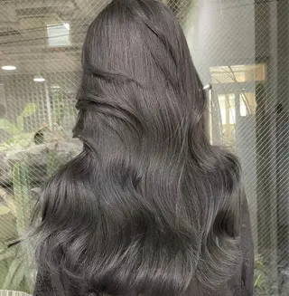 ロング 韓国特化🇰🇷 エクステのヘアスタイル