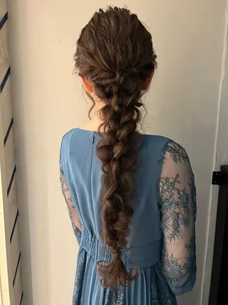 ロング カラー ヘアアレンジ 🎨カラー満足度 500%💫ヅル💫のヘアスタイル