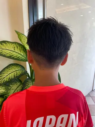 メンズ 丸みショート/メンズ カット　佐々木真未のヘアスタイル