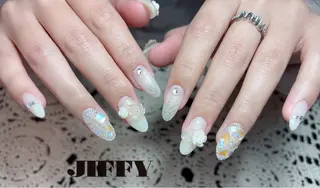 ロング JIFFY nailstudioのネイルデザイン