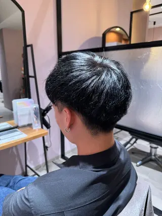 メンズ 森 いずなのヘアスタイル