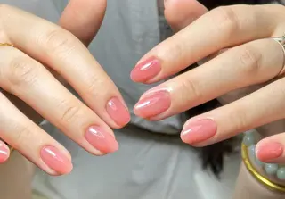 ネイル By moonネイル 🌷ワンホン/韓国風のネイルデザイン