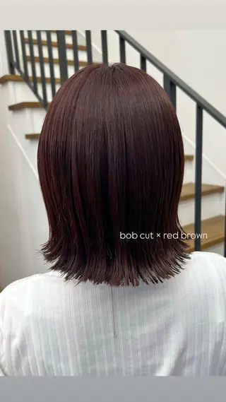 ミディアム 本澤 朋香のヘアスタイル