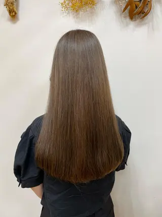 ロング カラー 韓国ヘア 🤍中西麻友🤍のヘアスタイル