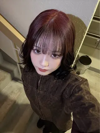ショート カラー SIKI ゆうのヘアスタイル