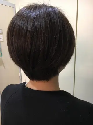 ショート 角床直哉 カラーカットNO 1のヘアスタイル